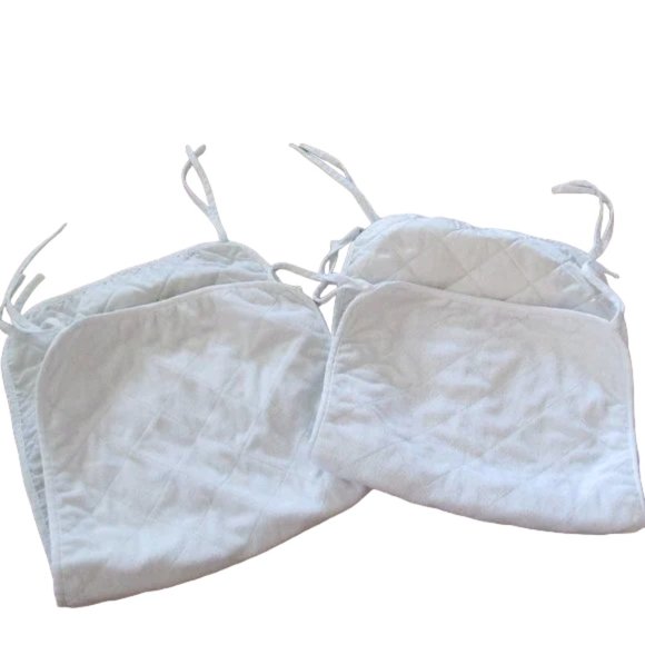 Koala Baby 2 Pc Infant Changing Pads 26.5"x13.75" White‎ Ties Rectangular Infant - Picture 1 of 5